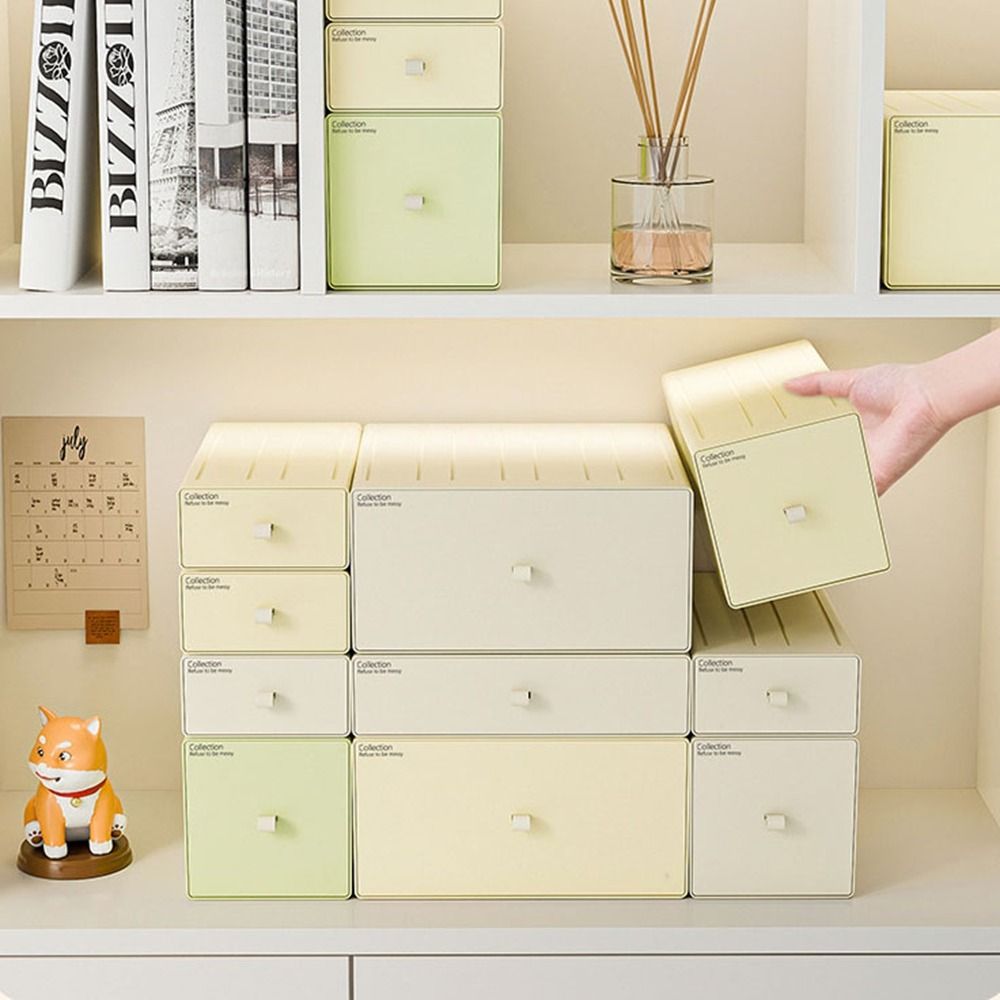 Office Drawer Organizer - Цветной Настольный Штабелируемый органайзер, ящик, коробка