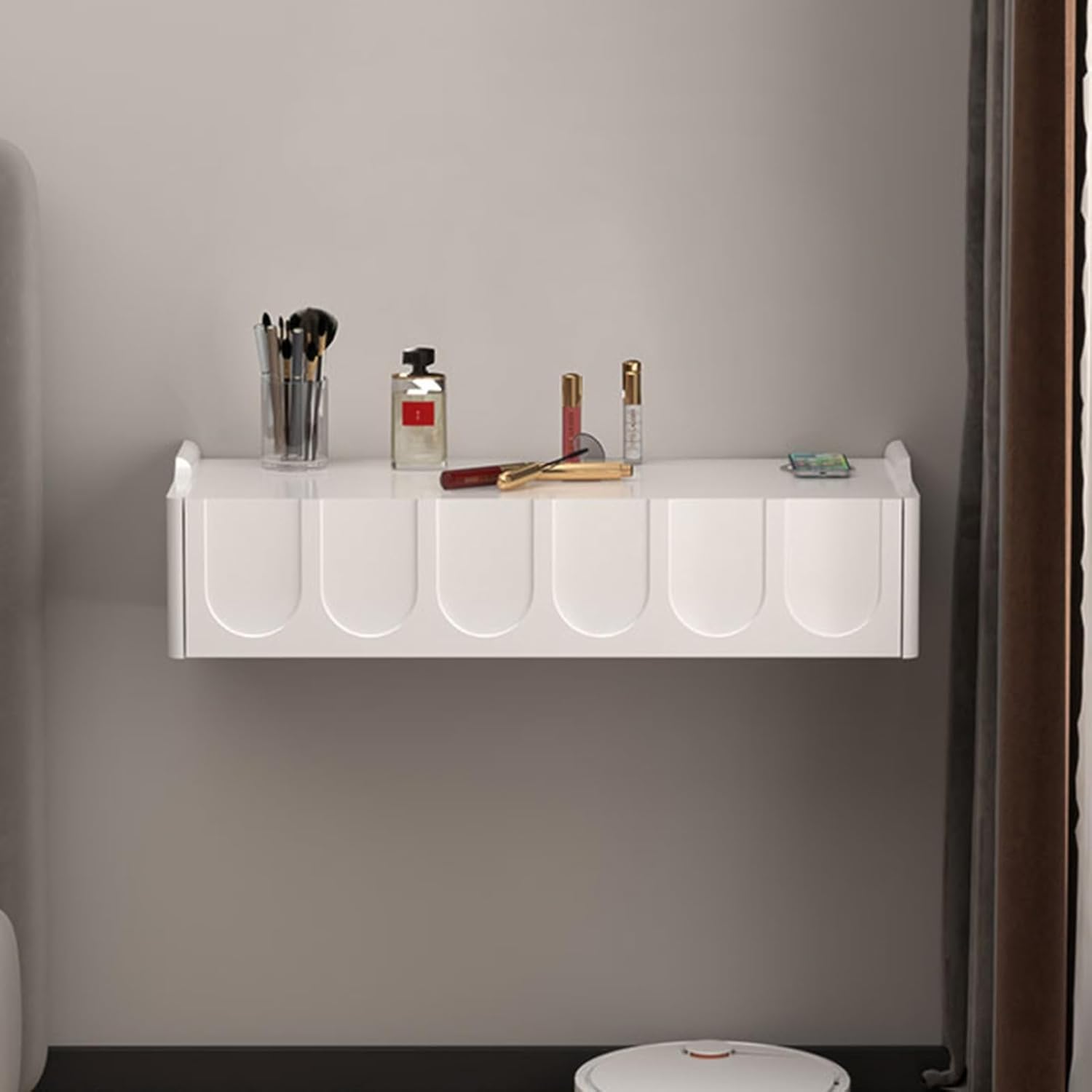 # Белый настенный подвесной ту – обзор и цена Desk Drawer Small