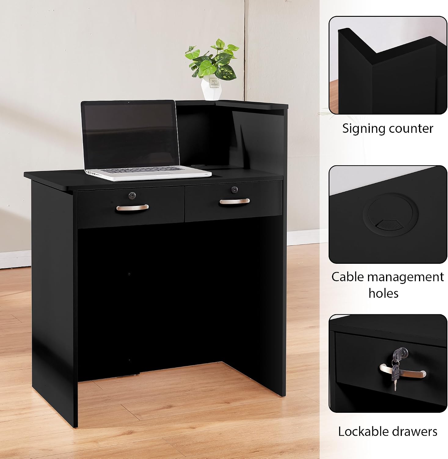 Небольшая стойка ресепшн с при – обзор и цена Desk Drawer Small