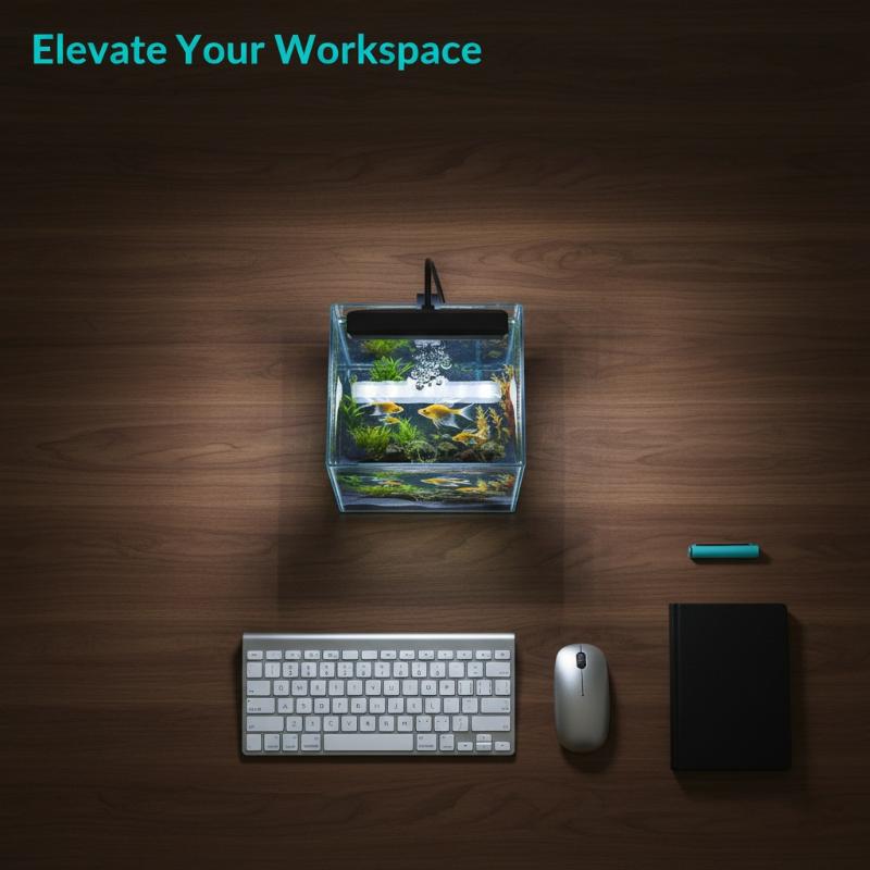 USB-светильник для аквариума с – обзор и цена Home Office With Plants