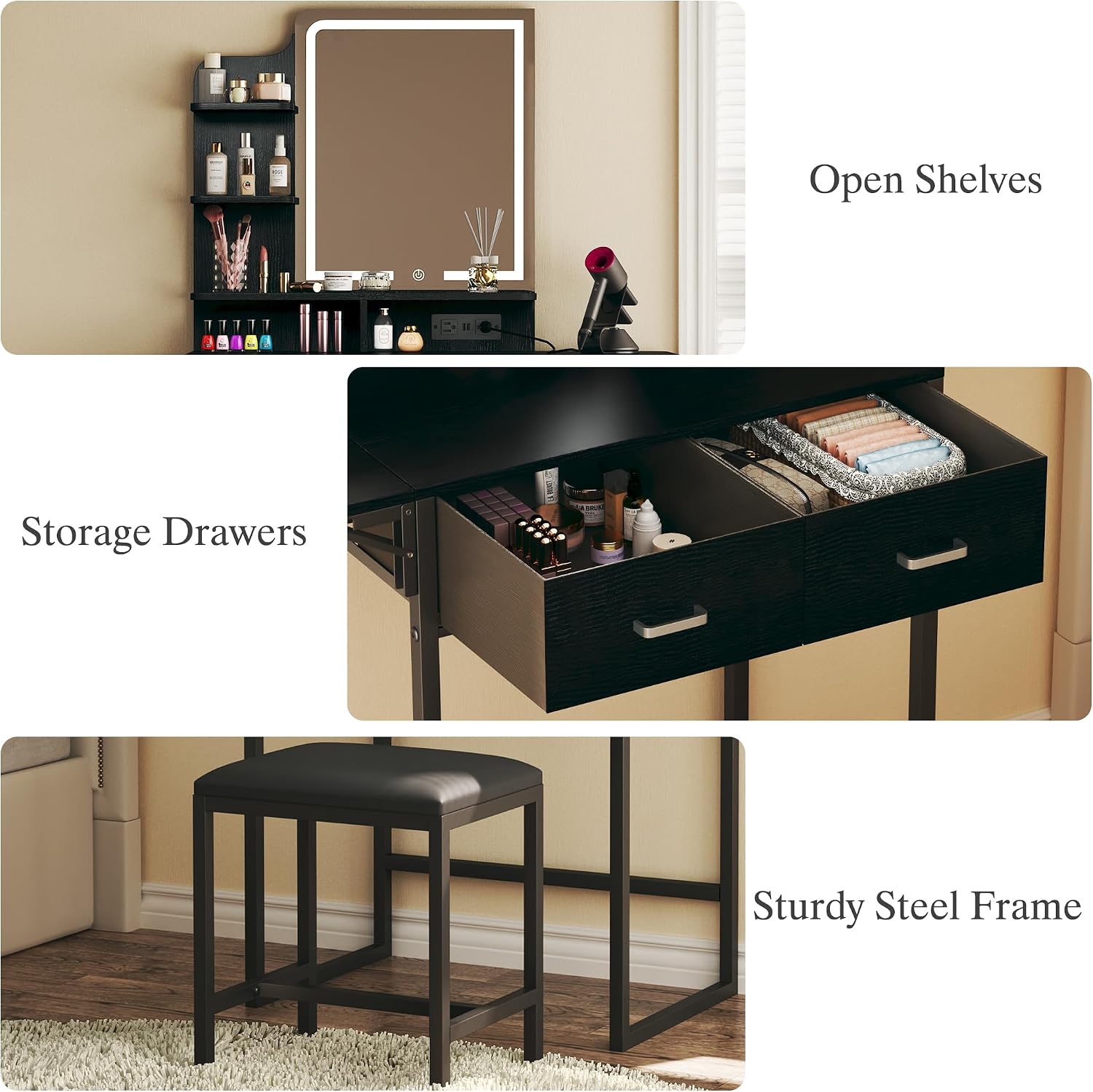 Туалетный столик с зеркалом и  – обзор и цена Desk Drawer Small