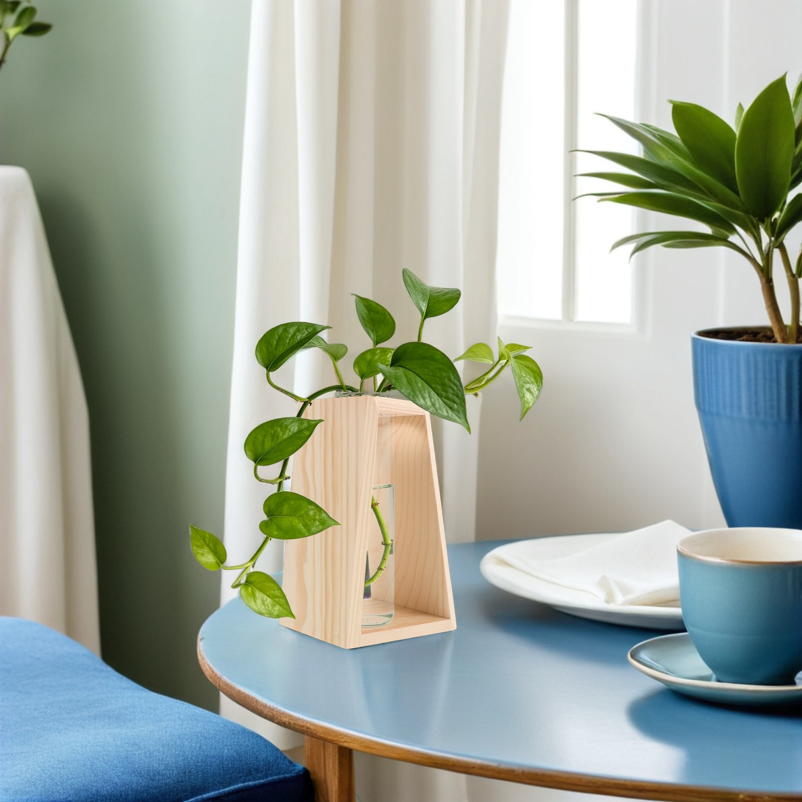 Стеклянный контейнер для гидро – обзор и цена Home Office With Plants