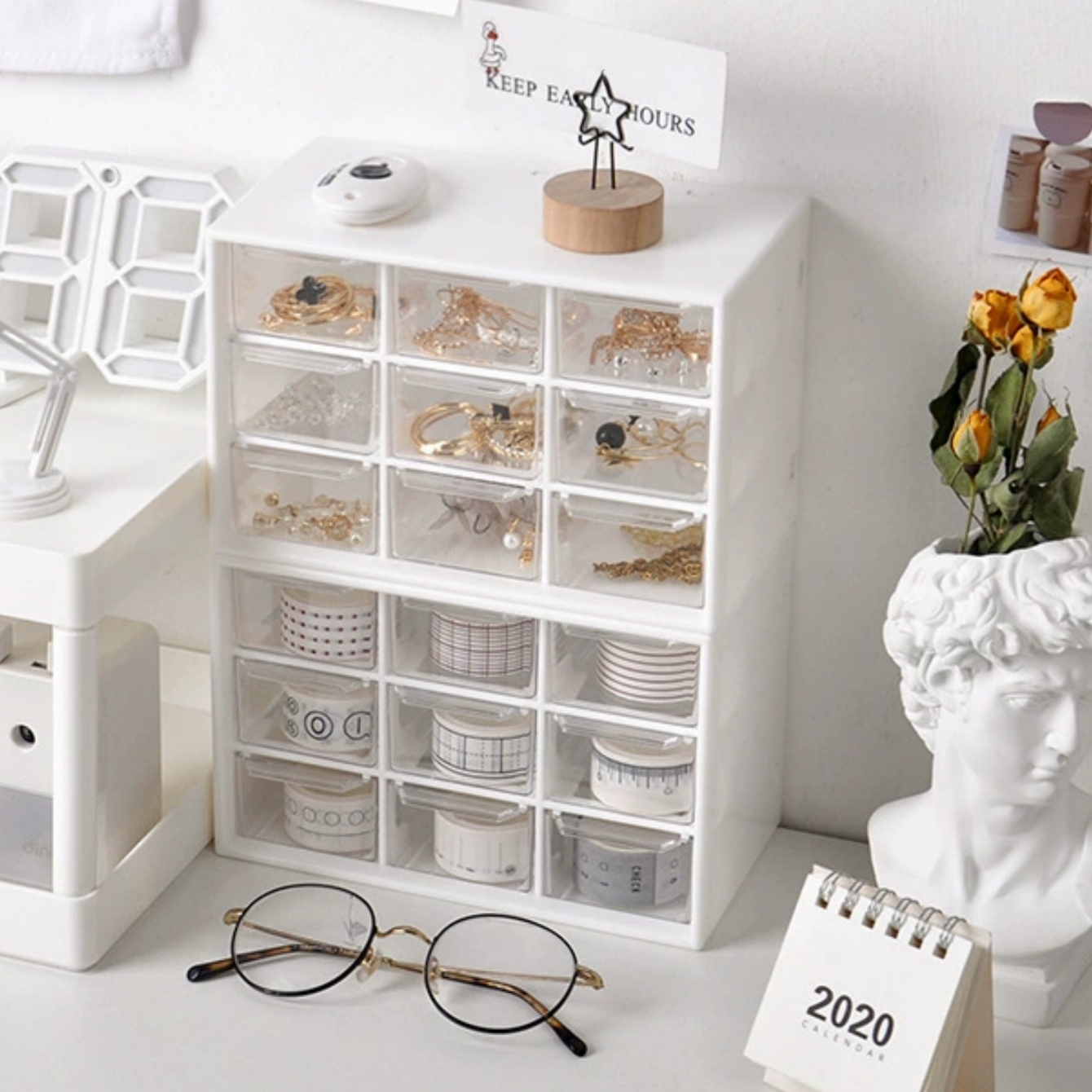 Ящик для хранения материалов и – обзор и цена Office Drawer Organizer