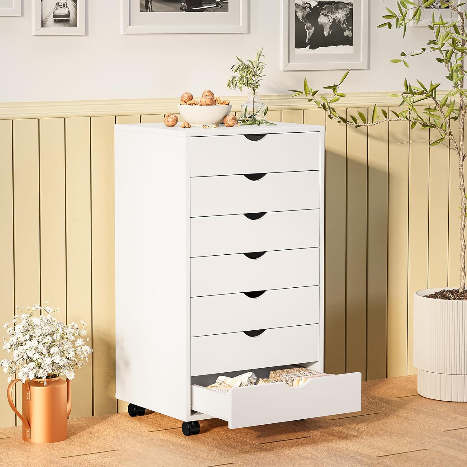 Шкаф для хранения с 7 ящиками  – обзор и цена Desk Drawer Small