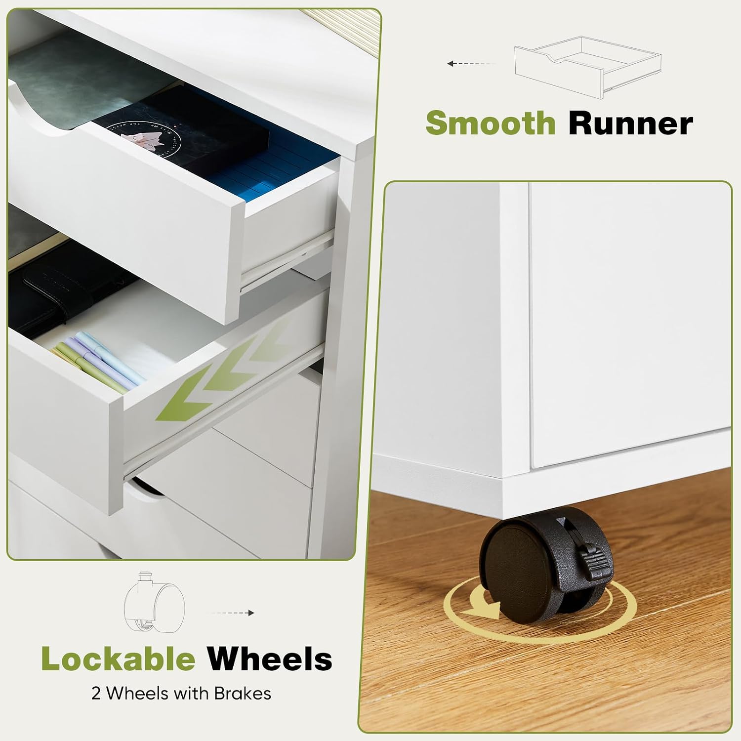 Шкаф для хранения с 7 ящиками  – обзор и цена Desk Drawer Small