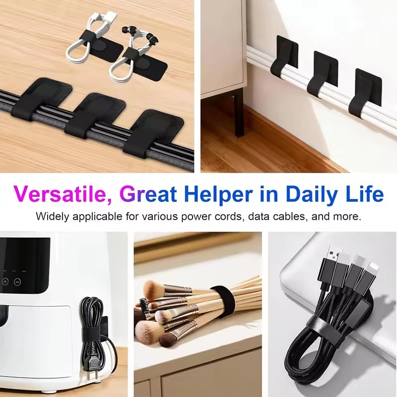 Клейкие кабельные стяжки для п – обзор и цена Home Office Organization