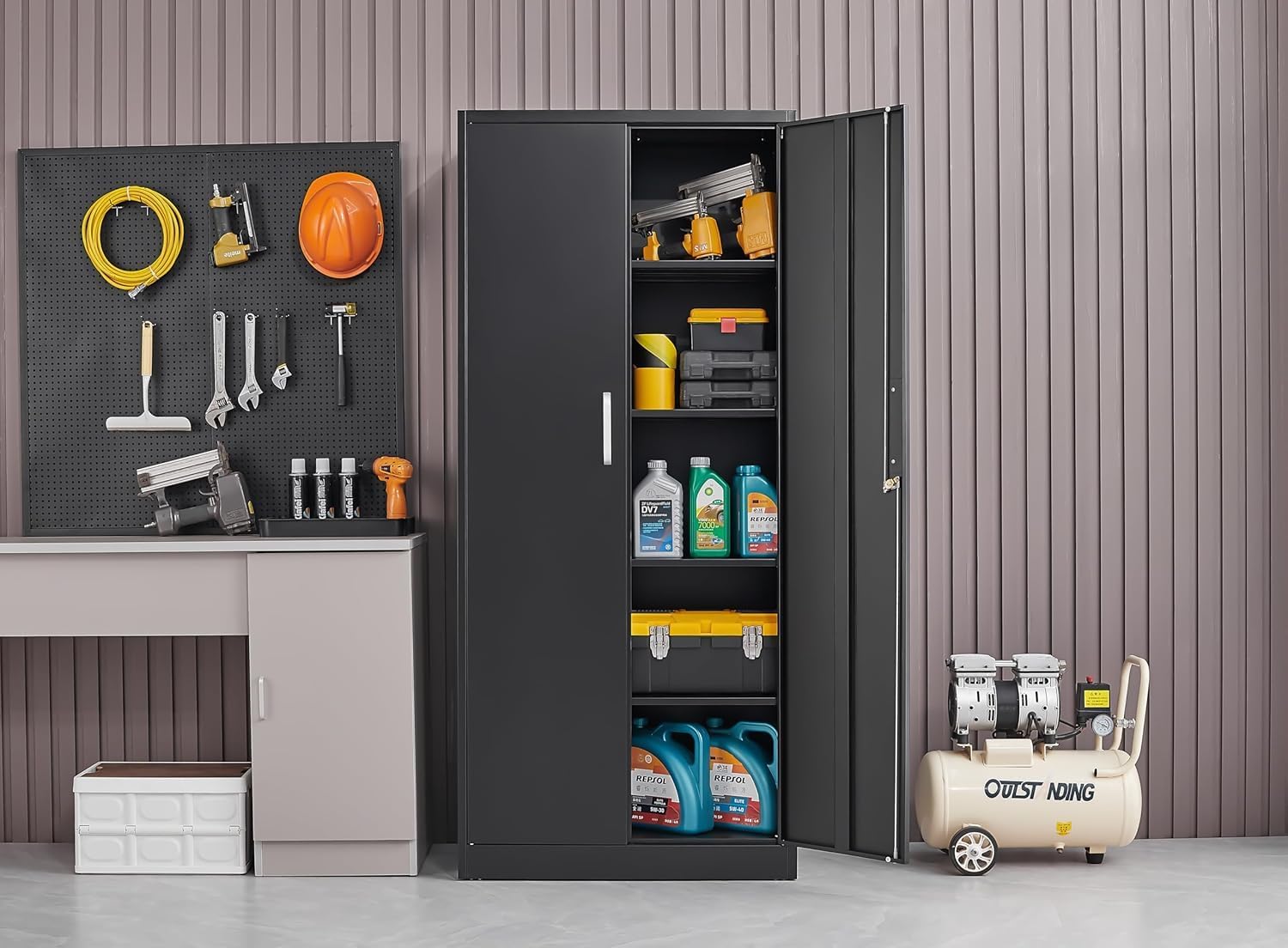 Металлический шкаф для хранени – обзор и цена Home Office Kitchen